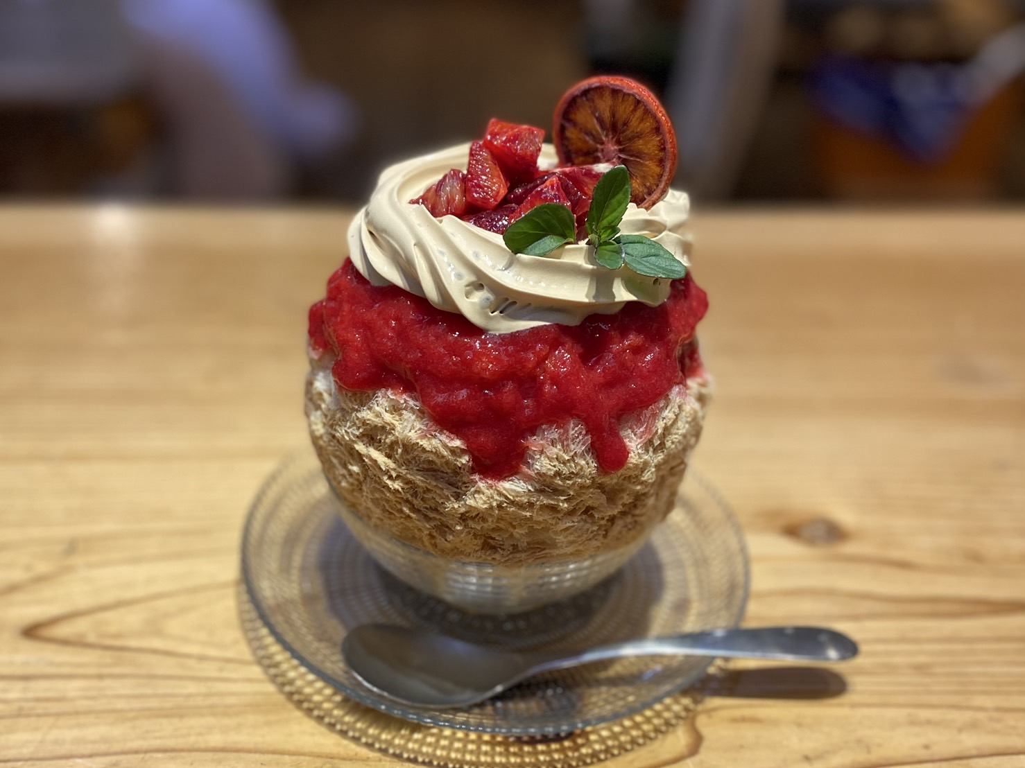 かき氷メニュー